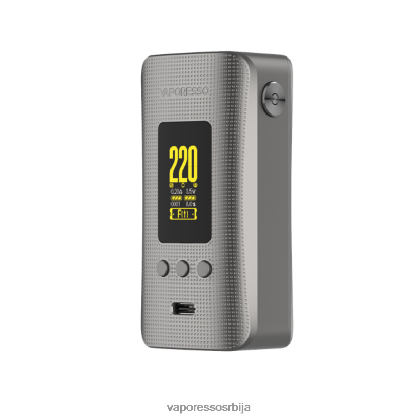 Vaporesso GEN 200 мод 02862247 Vaporesso vape pods мат сива