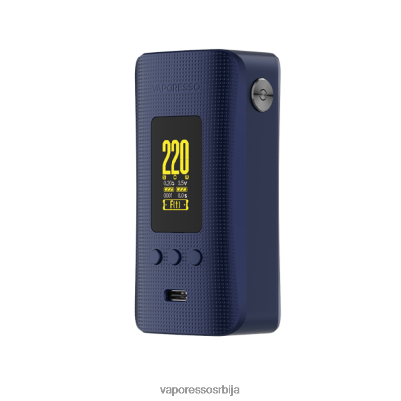 Vaporesso GEN 200 мод 02862249 Vaporesso vape review поноћно плава