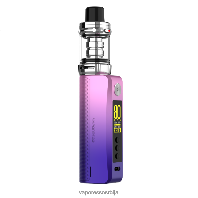 Vaporesso GEN 80-е (итанк2) 02862137 Vaporesso vape pods неон љубичаста